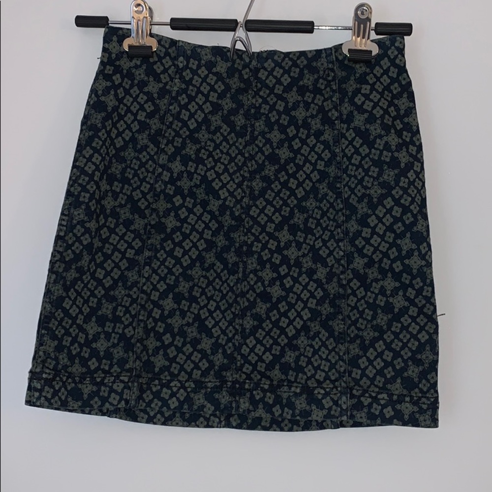 Free People Modern Femme Denim Mini Skirt